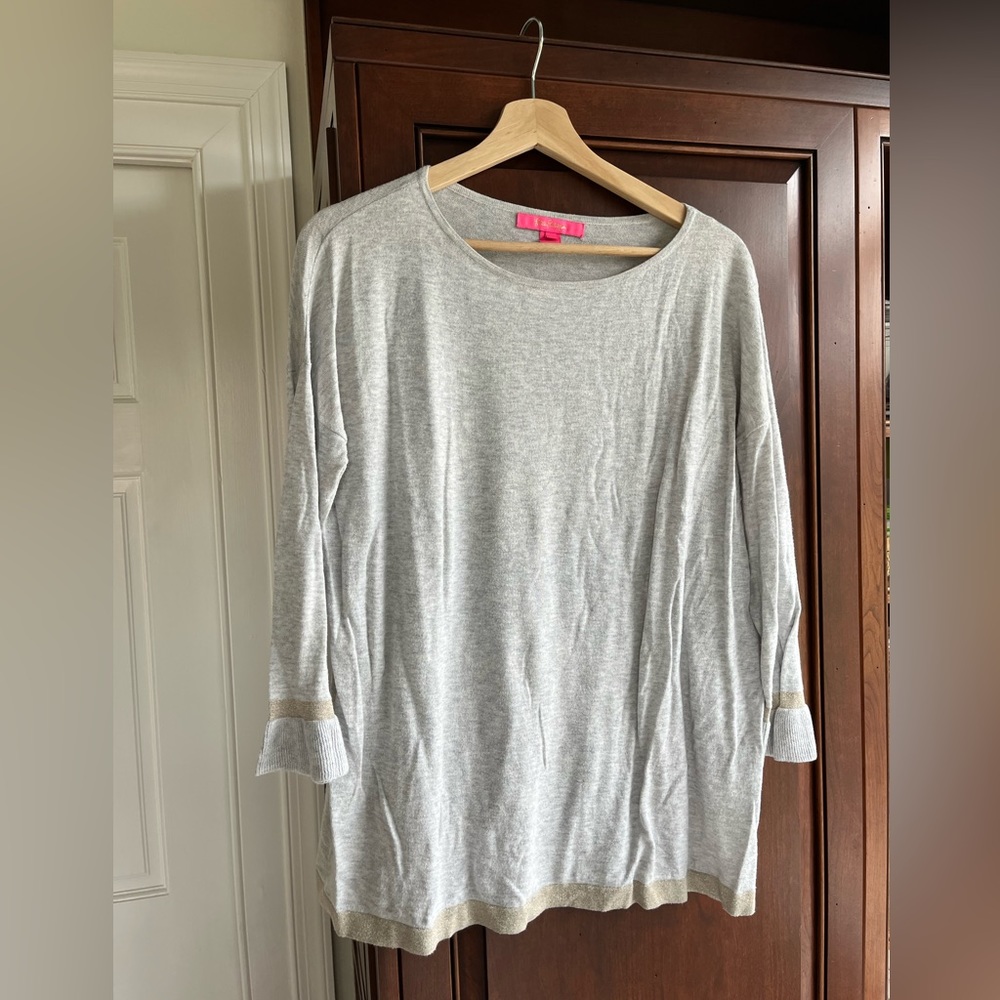 Lilly Pulitzer Lightweight Ruffle sweater